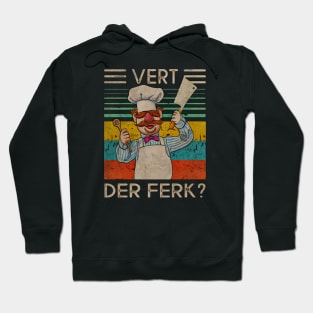 Vert Der Ferk Vintage Hoodie